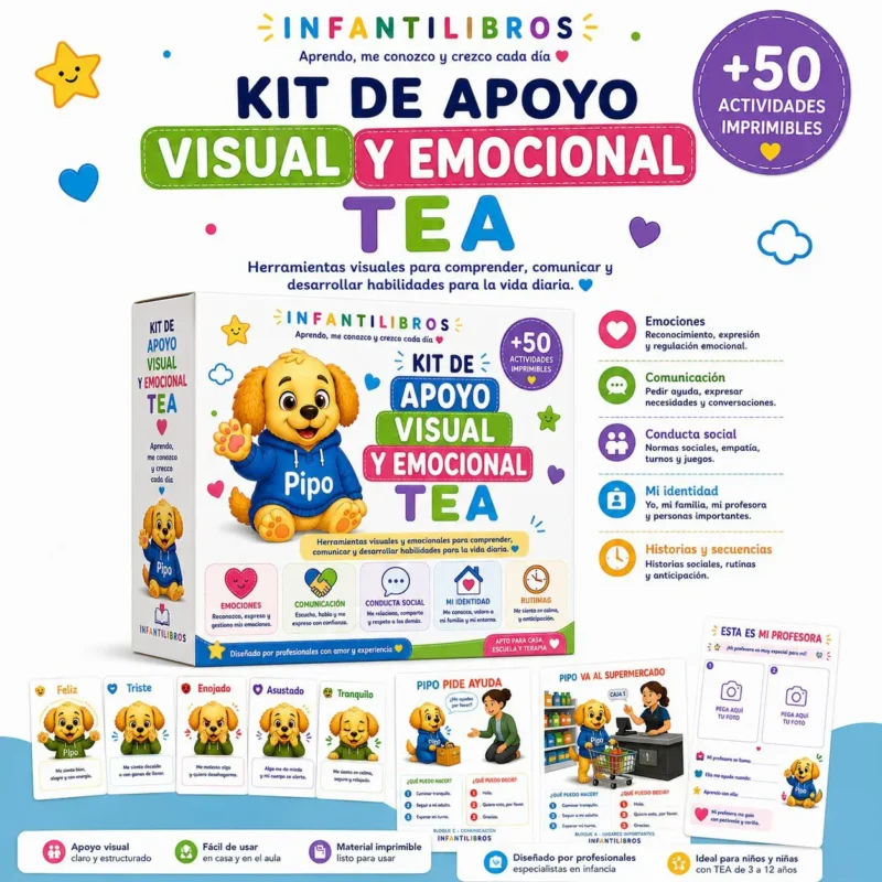 Kit de Apoyo Visual y Emocional TEA